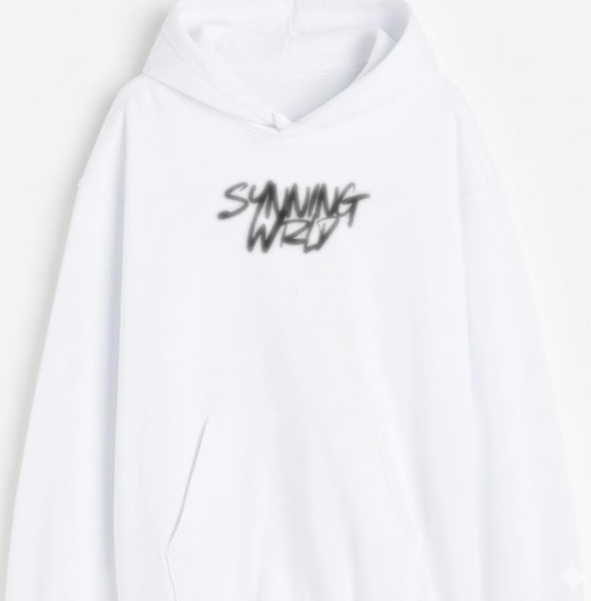 Synning Oversized Basic Hoodie